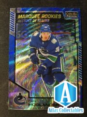2020-21 O-Pee-Chee Platinum Marquee Rookies Blue Surge #194 - Nils Hoglander